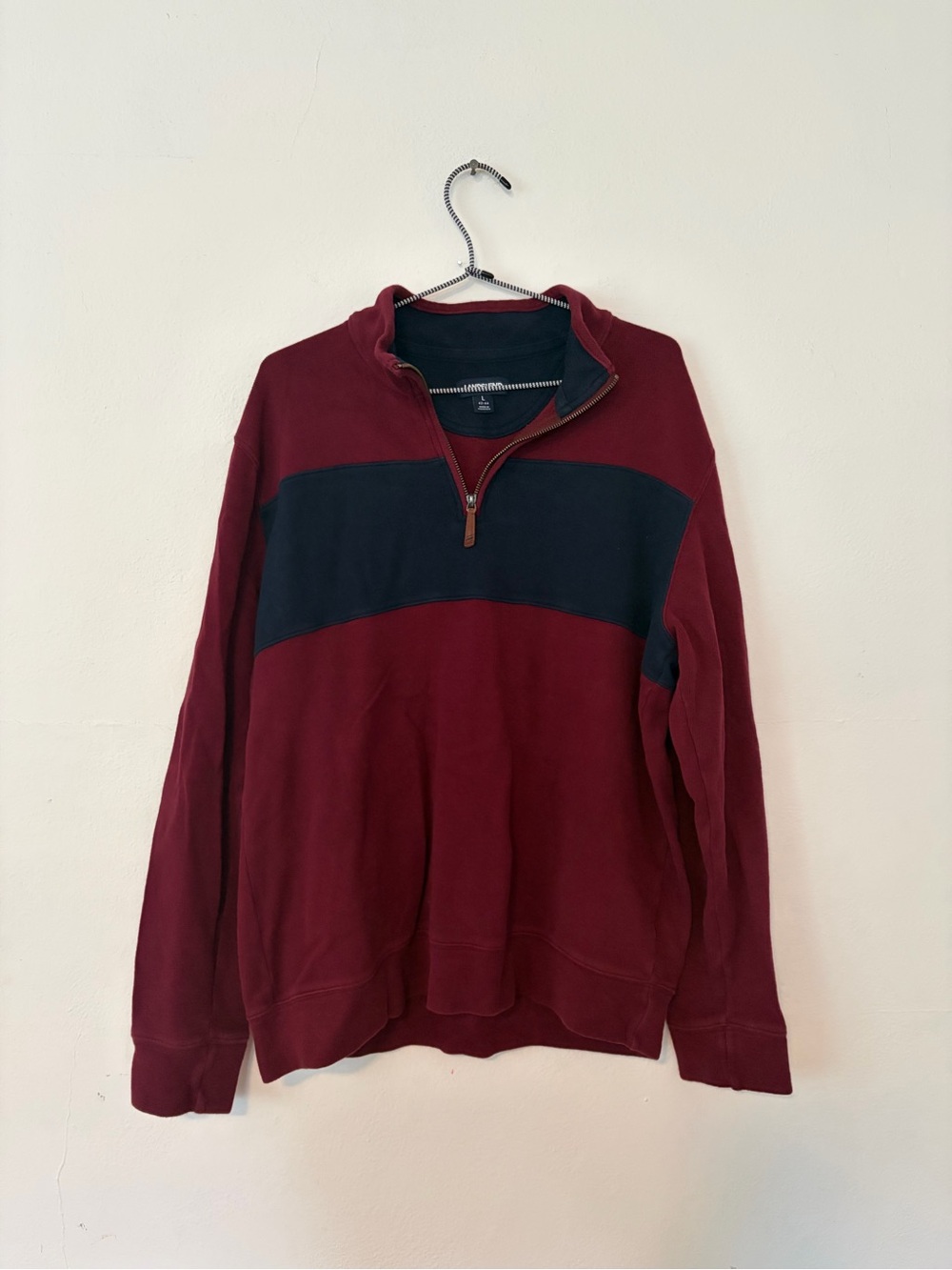 Lands End Cozy Half-Zip Sweater